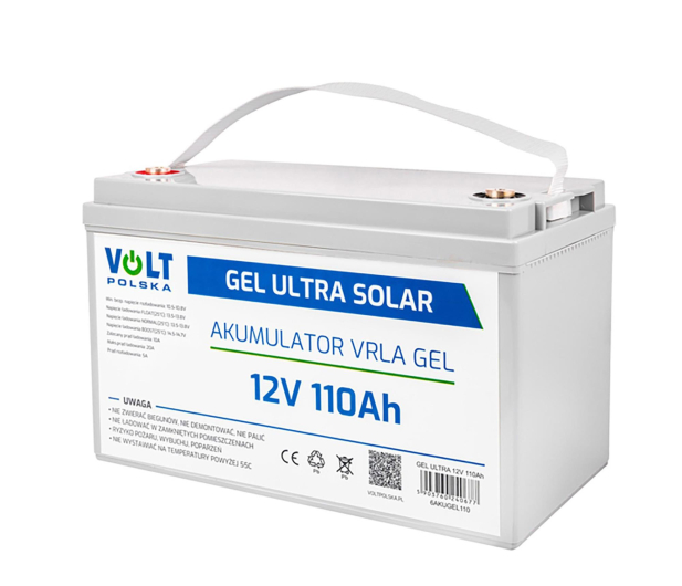 VOLT Akumulator GEL VPRO PREMIUM 12V 110Ah VRLA - 1113766 - zdjęcie